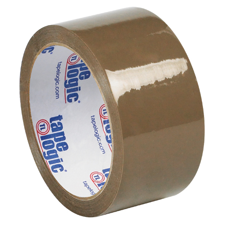 2" x 55 yds. Tan (6 Pack) Tape Logic<span class='rtm'>®</span> #53 PVC Natural Rubber Tape