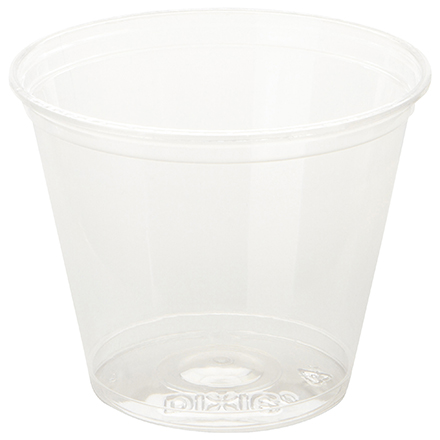 Dixie<span class='rtm'>®</span> Crystal Clear Plastic Squat Cups - 9 oz.