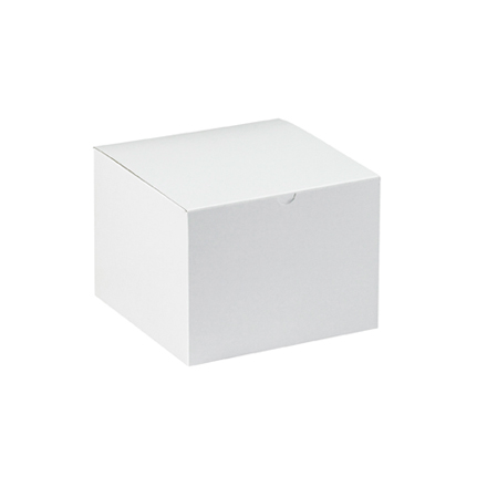 8 x 8 x 6" White Gift Boxes