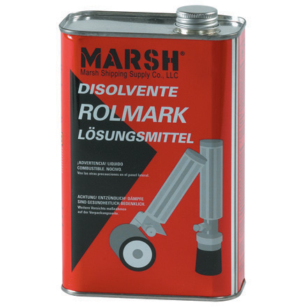 Rolmark Quart of Solvent & Cleaner